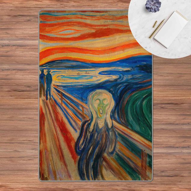 Tappeti bagno grandi Edvard Munch - L'urlo