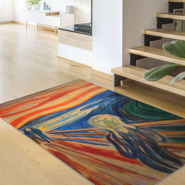 Tappeti moderni soggiorno Edvard Munch - L'urlo
