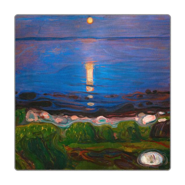 Tappeti  - Edvard Munch - Notte d'estate sulla spiaggia