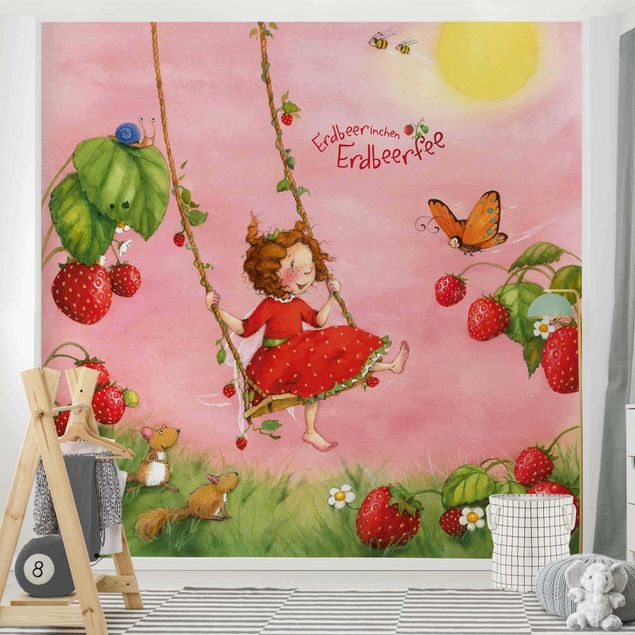 Carta da parati - The Strawberry Fairy - Tree Swing