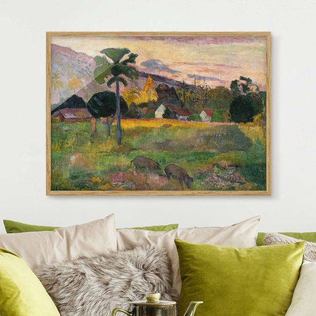 quadri con animali Paul Gauguin - Haere Mai (Vieni qui)