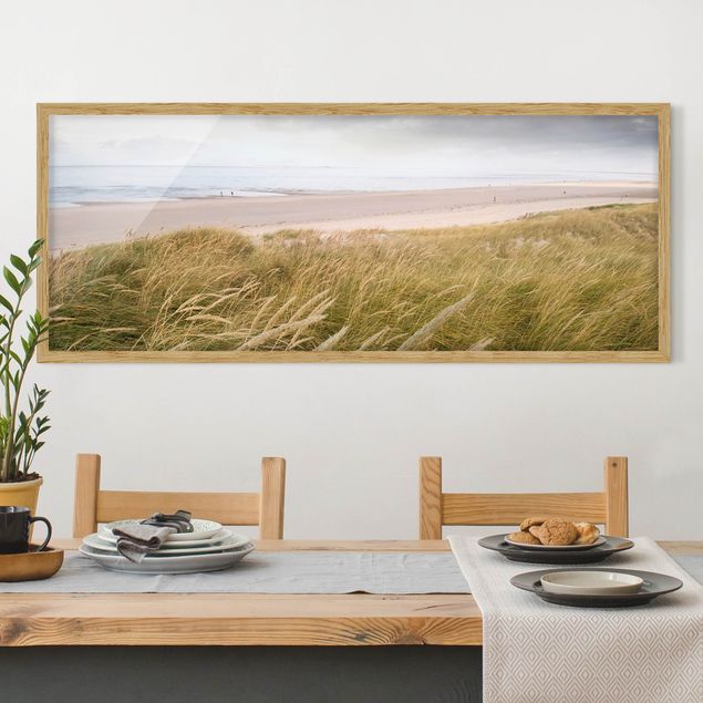 Poster con cornice - Dune Sogno - Panorama formato orizzontale