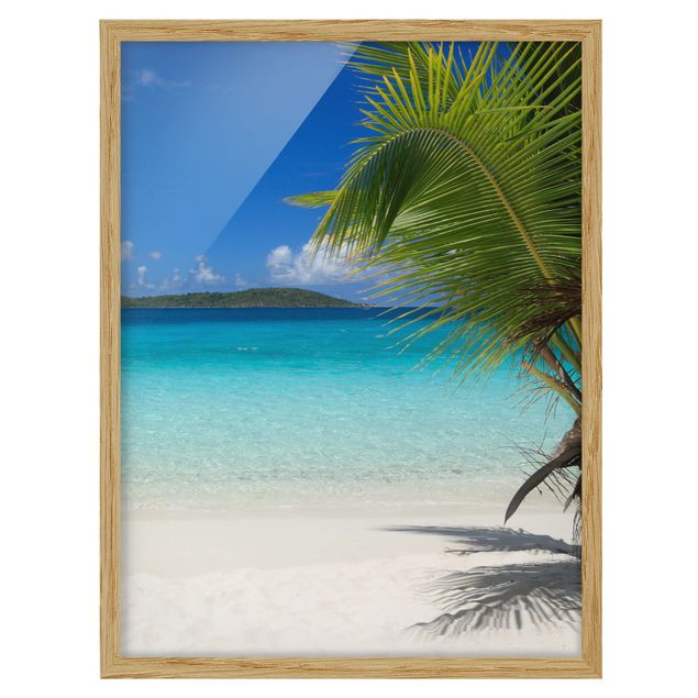 Poster con cornice - Perfect Maledives - Verticale 4:3