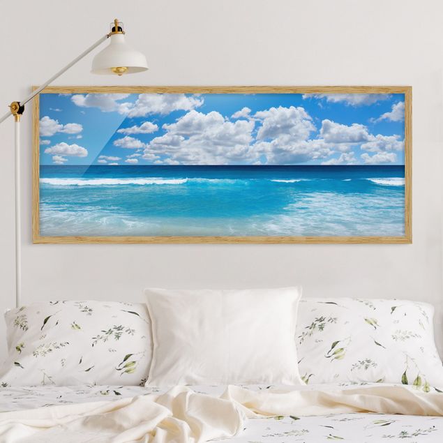 Poster con cornice - Touch Of Paradise - Panorama formato orizzontale