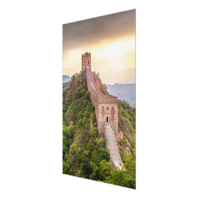 Quadro in vetro - La muraglia cinese infinita