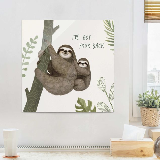 quadri con animali Detti del bradipo - Indietro