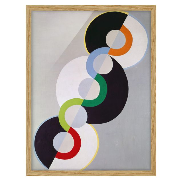 Poster con cornice - Robert Delaunay - Endless Rhythm - Verticale 4:3