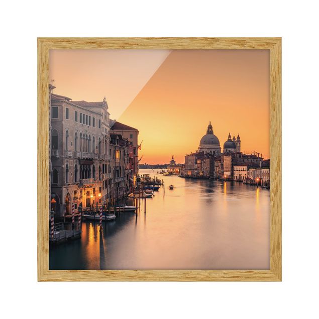 Poster con cornice - d'oro di Venezia
