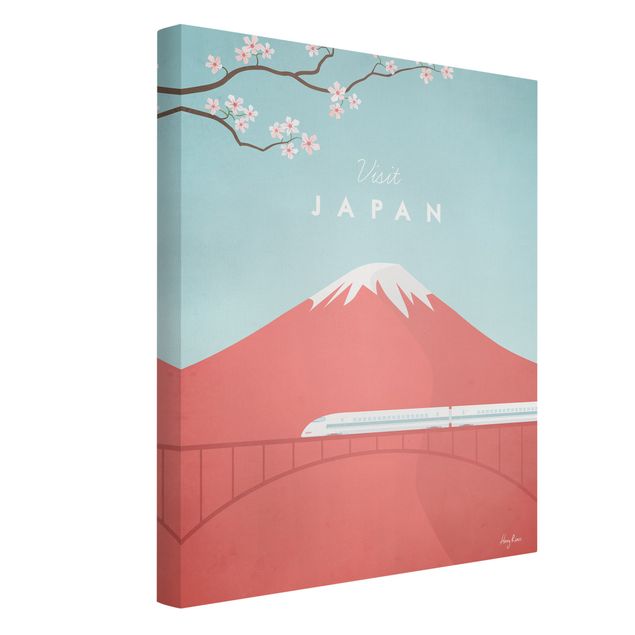 Riproduzione quadri su tela Poster di viaggio - Giappone
