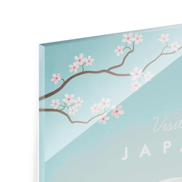Quadro in vetro - Poster Viaggio - Giappone - Verticale 3:2