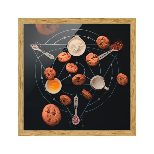 Poster con cornice - Alchemy Of Baking - Quadrato 1:1