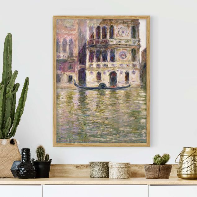 Poster con cornice - Claude Monet - The Palazzo Dario - Verticale 4:3