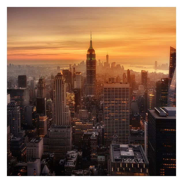 Carta da parati - Manhattan Skyline Evening