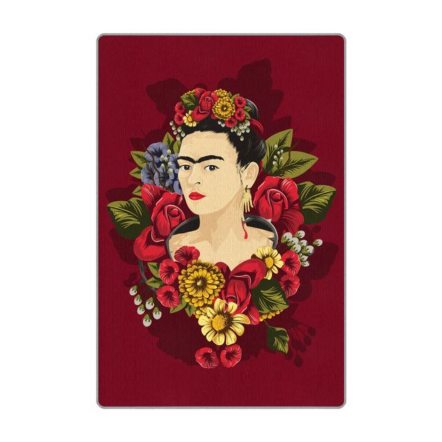 tappeti lavabili Frida Kahlo - Rose