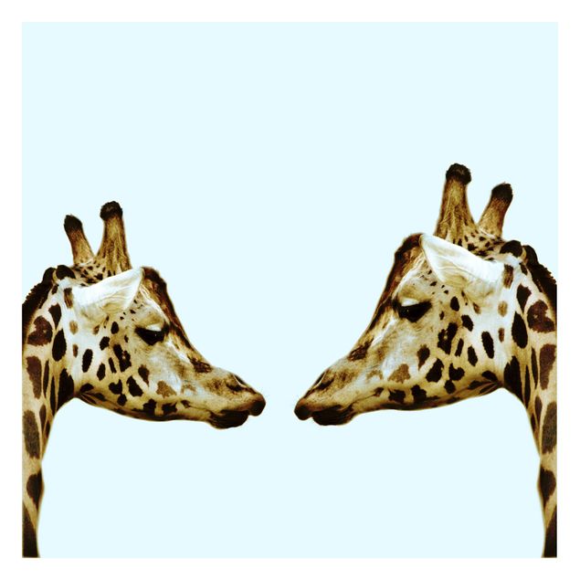 Carta da parati - Giraffes In Love