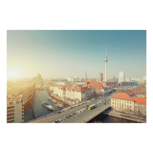 Quadro su vetro - Berlin morning - Orizzontale 3:2