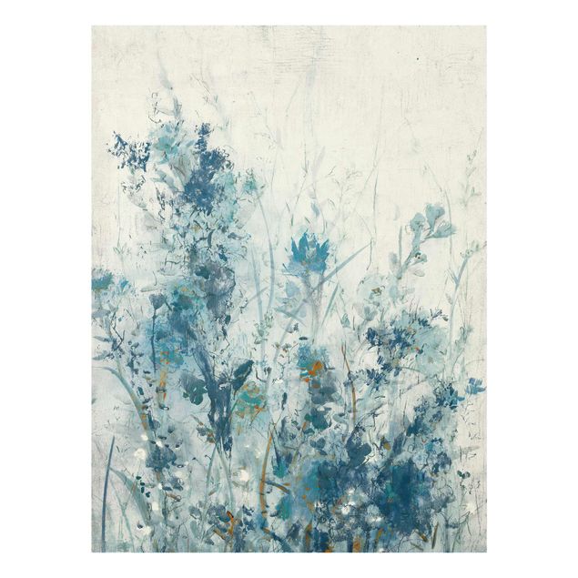 Quadro in vetro - Blue Spring Meadow I - Verticale 3:4