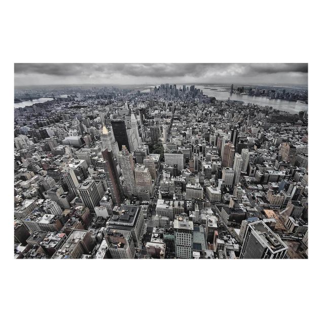 Quadro in vetro - View Over Manhattan - Orizzontale 3:2