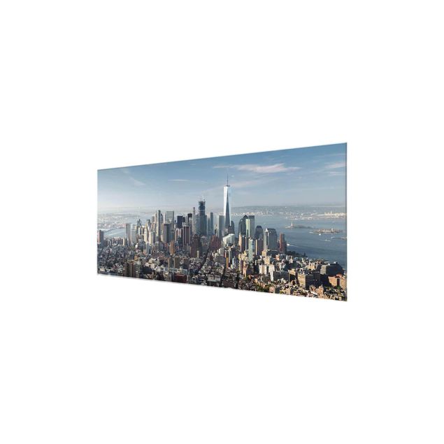 Quadro in vetro - View From Empire State Building - Panoramico