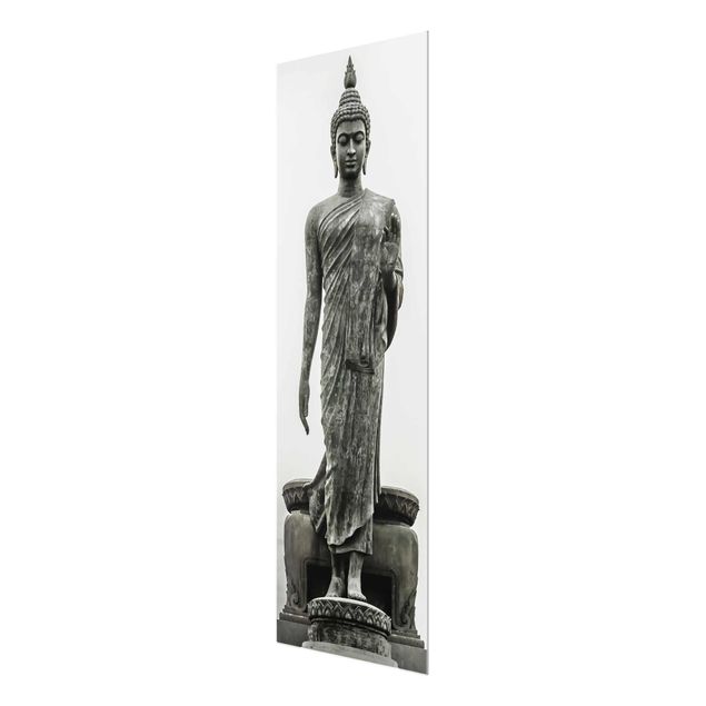 Quadro in vetro - Buddha Statue - Pannello