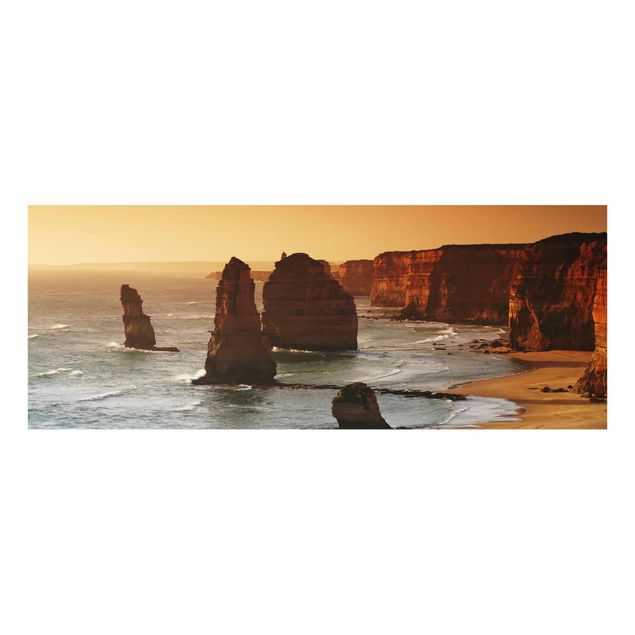 Quadro in vetro - The Twelve Apostles Of Australia - Panoramico