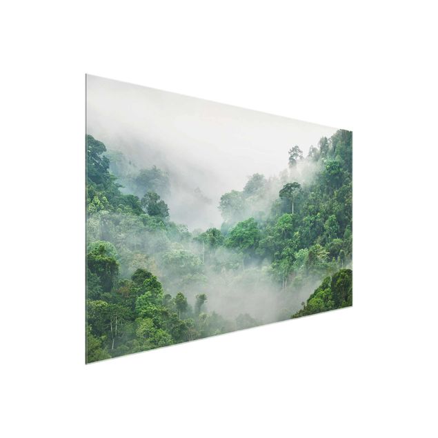 Quadro in vetro - Jungle In The Fog - Orizzontale 3:2