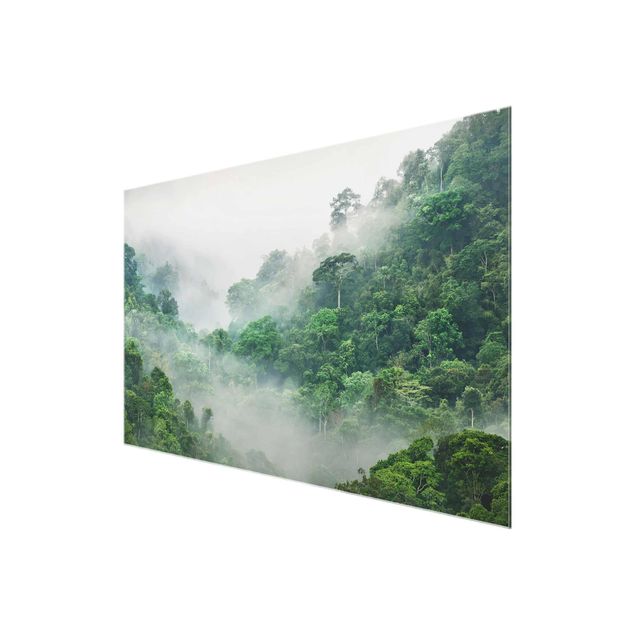 Quadro in vetro - Jungle In The Fog - Orizzontale 3:2