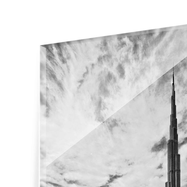 Quadro in vetro - Dubai Super Skyline - Verticale 3:4