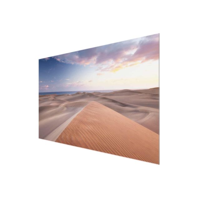 Quadro su vetro - View of the dunes - Orizzontale 3:2