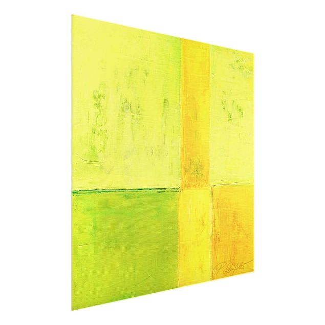 Quadro in vetro - Petra Schüßler - Spring Composition 01 - Quadrato 1:1