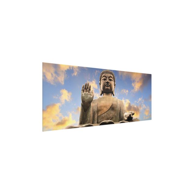 Quadro in vetro - Big Buddha - Panoramico
