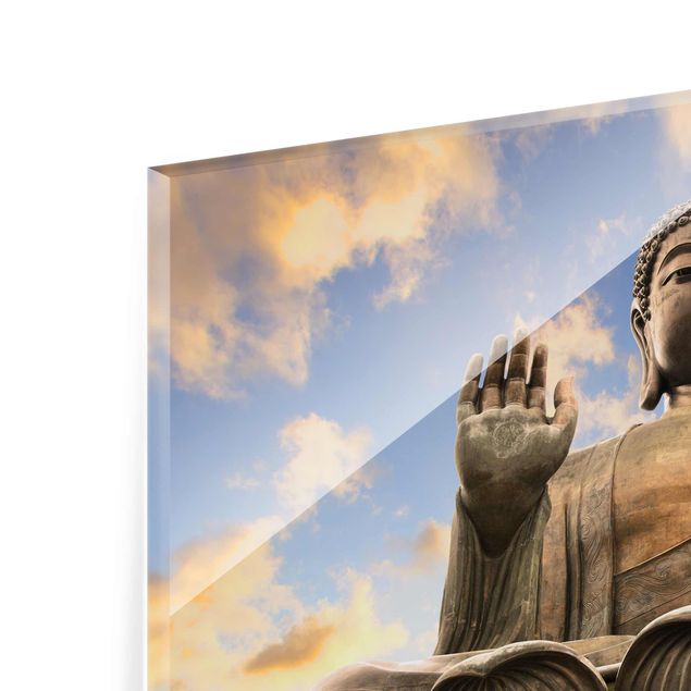 Quadro su vetro - Big Buddha - Orizzontale 3:2