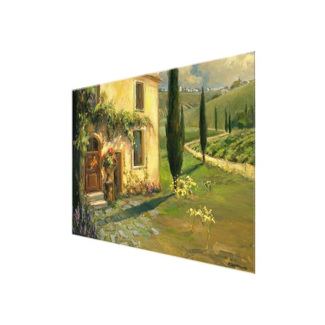Quadro in vetro - Paesaggio Italiano - Cypress - Large 3:4