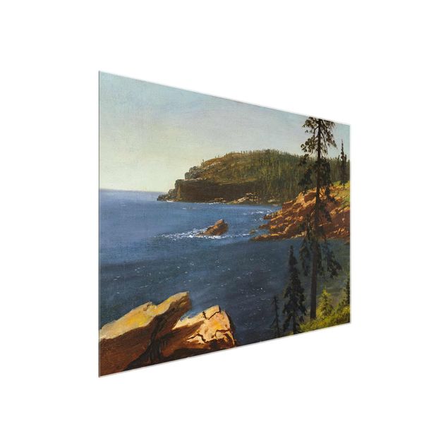 Quadro su vetro - Albert Bierstadt - California Coast - Orizzontale 4:3