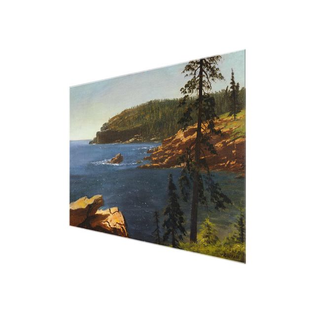 Quadro su vetro - Albert Bierstadt - California Coast - Orizzontale 4:3