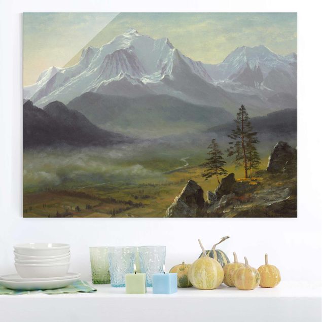 Albert Bierstadt quadri Albert Bierstadt - Monte Bianco