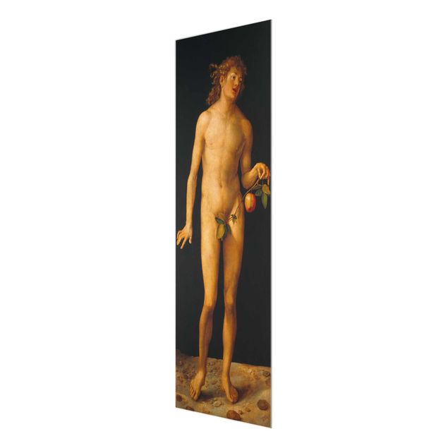 Quadro in vetro - Albrecht Dürer - Adam - Pannello