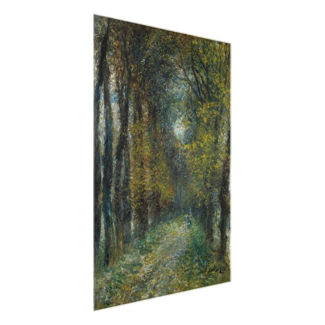 Quadro in vetro - Auguste Renoir - L'allée couverte - Impressionismo - Verticale 3:4
