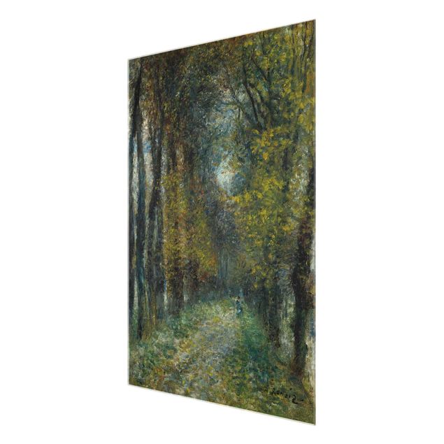 Quadro in vetro - Auguste Renoir - L'allée couverte - Impressionismo - Verticale 3:4