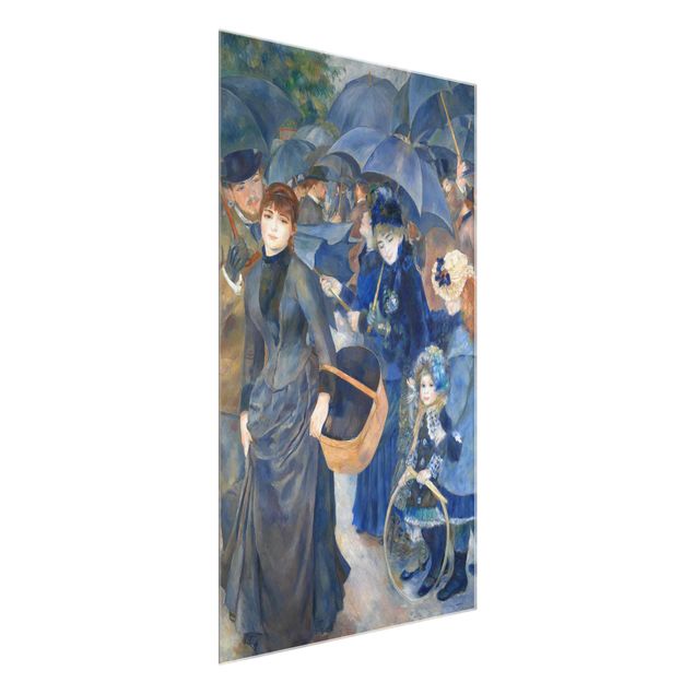 Quadro su vetro - Auguste Renoir - Gli Ombrelli - Impressionismo - Verticale 2:3