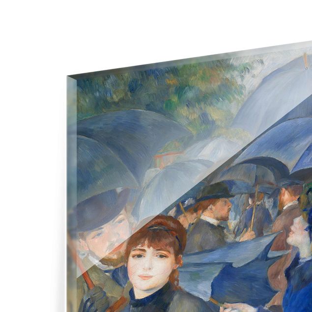 Quadro su vetro - Auguste Renoir - Gli Ombrelli - Impressionismo - Verticale 2:3