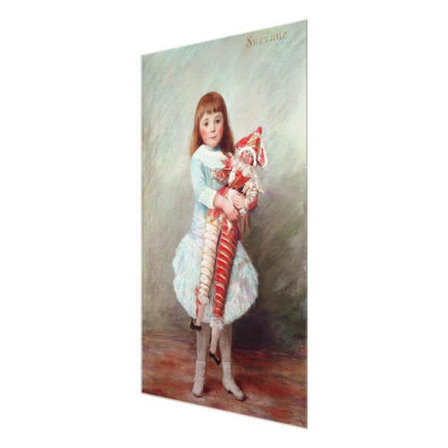Quadro in vetro - Auguste Renoir - Suzanne - Impressionismo - Verticale 2:3