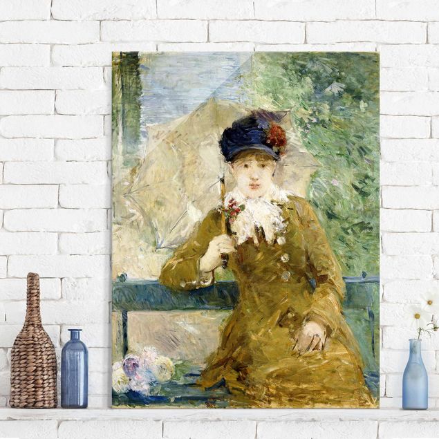 Berthe Morisot Berthe Morisot - Signora con ombrellino