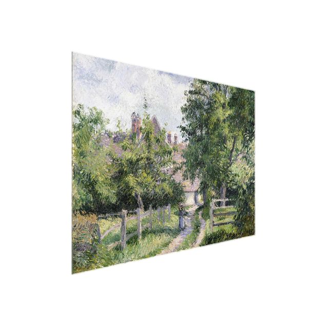 Quadro in vetro - Camille Pissarro - Saint-Martin, vicino a Gisors - Impressionismo - Orizzontale 4:3