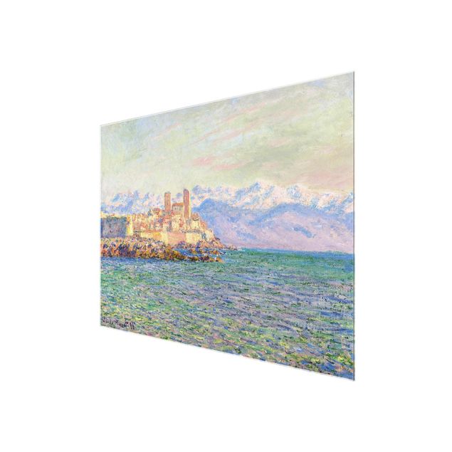 Quadro in vetro - Claude Monet - Antibes, Le Fort ? Impressionismo Orizzontale 4:3