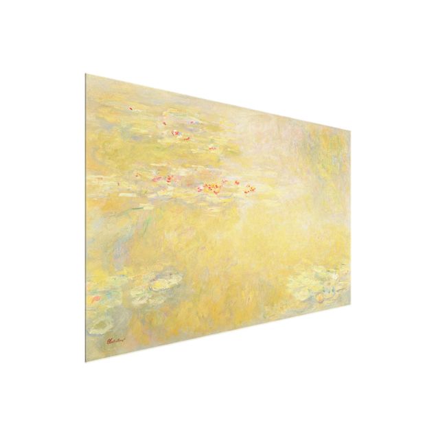 Quadro su vetro - Claude Monet - Il Laghetto delle Ninfee - Impressionismo - Orizzontale 3:2