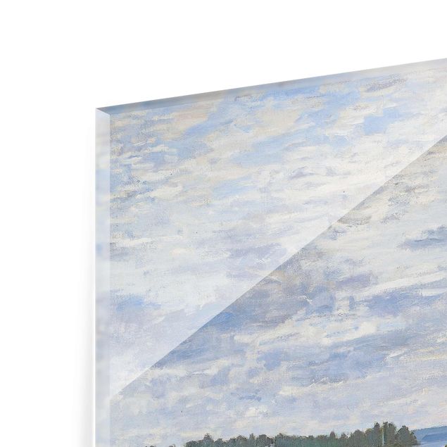 Quadro su vetro - Claude Monet - La Passeggiata a Argenteuil - Impressionismo - Orizzontale 4:3