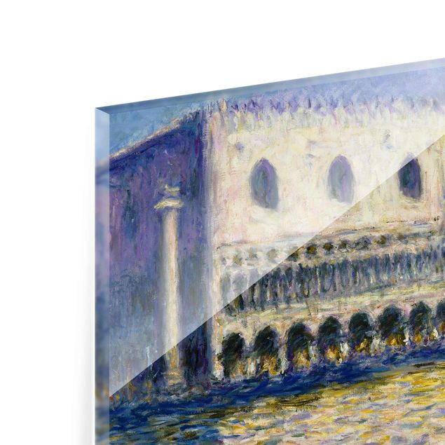 Quadro su vetro - Claude Monet - Palazzo Ducale di Venezia - Impressionismo - Orizzontale 4:3