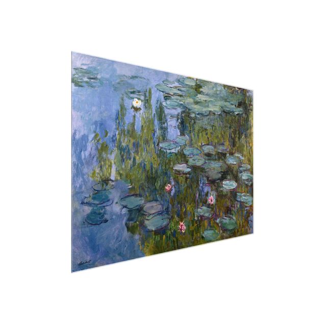 Quadro su vetro - Claude Monet - Ninfee (Nympheas) - Impressionismo - Orizzontale 4:3
