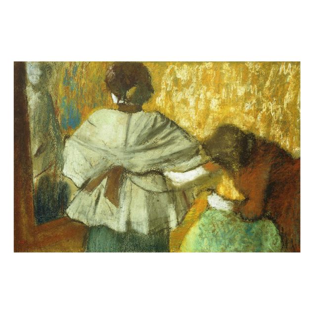Quadro in vetro - Edgar Degas - Quando Sarta - Impressionismo - Orizzontale 3:2